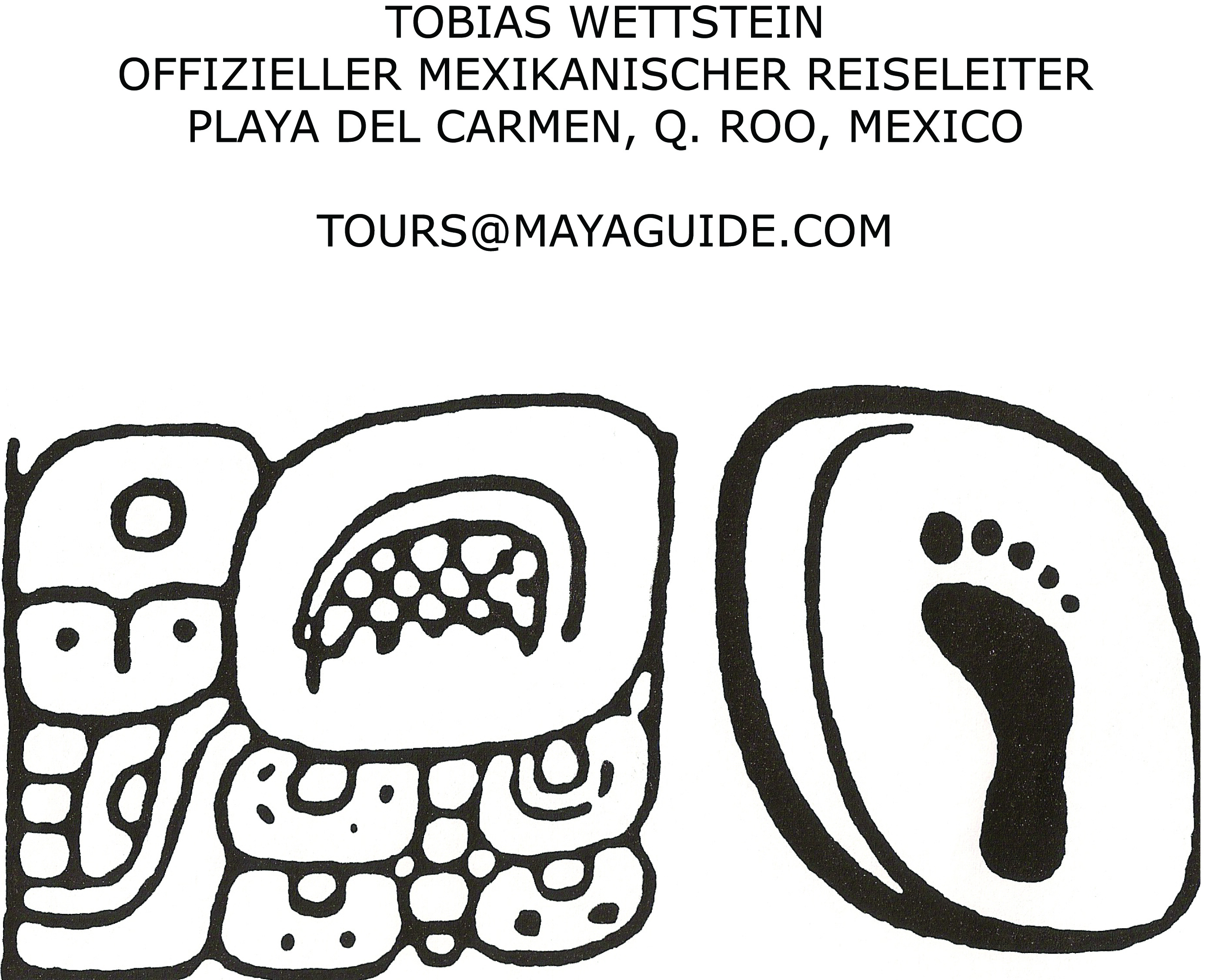logo and contact details